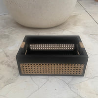 Webbing opbergdoos zwart