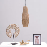 Raffia diamant lamp