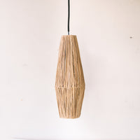 Raffia diamant lamp