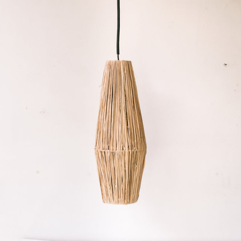 Raffia diamant lamp